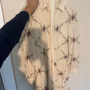 Sezane Maxi Dress with belt